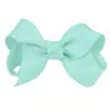Amazon 3 polegadas Nova Flor em Arco Cor Sólida Versátil Comércio Exterior Artesanal Infantil Flor Bolha Costela com Laço