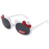 Óculos de Sol Coreanos Novos 2023 Meninos e Meninas Óculos de Sol Anti-UV Hello Kitty Orelha de Gato