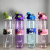 Nueva Taza de Agua para Hombres y Mujeres, Portátil, Taza de Plástico a Prueba de Caídas, Taza de Verano con Popote para Mujeres, Resistente a Altas Temperaturas, Taza de Agua Deportiva Portátil para Estudiantes