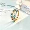 Aretes de anillo brillantes de doble capa con corte marquise de aleación de titanio F136 en dorado, Aretes para piercing labial de titanio G23 con rosca interna y circonita