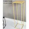 Arco Geométrico Dorado Soporte para Accesorios de Boda Columna de Flores de Hierro Arreglo Floral de Boda Soporte de Hierro Bienvenida