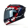 Capacete Articulado para Motocicleta Voss Novo Padrão Nacional, Lente Dupla, Para Todas as Estações, Capacete Integral Unissex, Capacete de Verão, Certificado 3C