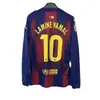 2526 Barcelona Real Madrid Liverpool Camiseta de Manga Larga No. 10 Yamar No. 10 Uniforme de Fútbol Local y Visitante de Mbappé