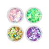 Comércio Exterior Transfronteiriço Nail Art Decoração de Unhas Pó Glitter Popular Lantejoulas de Formato Especial Gradiente Misto DIY Feito à Mão Cola de Cânhamo