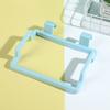 Suporte de Saco de Lixo Pendurável para Cozinha Simples Sem Furos Prateleira de Armazenamento para Armário Cabide para Trás da Porta Suporte de Lixo