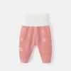 Calças de bebê com forro de lã Outono e inverno Calças quentes para bebês Calças grossas de outono Ollie Fleece Calças de cintura alta para meninos e meninas