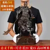 Figura de Guan Gong Guan Erye Estatua de Buda Sable Horizontal Espada Grande Guan Yu Señor Marcial Artesanía Regalo de Inauguración