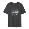 [Personalização Profissional] Camiseta Masculina de Manga Curta 100% Algodão Longo de Xinjiang Contagem 50 Impressa com Máquina de Impressão Direta da Marca Brother Importada