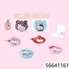 Set de Espejo de Maquillaje y Peine, Espejo de Maquillaje 2 en 1 con Tema de Oso, Set Portátil para Chicas Estilo Gato, Cepillo para el Cabello con Espejo Plegable Kt