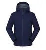Jaqueta softshell à prova d'água, vento e poeira personalizada, vestuário de trabalho com capuz, jaqueta de trabalho com forro de fleece para atividades em equipe com impressão de logotipo