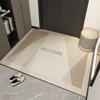 Tapetes de Chão, Capachos de Porta de Entrada, Top de Linha, Capachos de PVC Limpáveis e Laváveis, Tapetes Resistentes a Manchas e Antiderrapantes Que Podem Ser Cortados na Porta