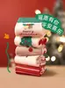 [Nuevo Producto] Calcetines para Niños Calcetines de Navidad Otoño e Invierno Rojo Dibujos Animados Calcetines de Caña Media Calcetines de Año Nuevo para Bebés Niños