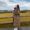 Nueva Chaqueta de Algodón de Invierno 2026 para Mujer, Estilo Ins Hong Kong de Longitud Media Abrigo de Algodón, Chaqueta Acolchada