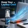 O spray de resfriamento para dispositivos eletrônicos KineShineX reduz o calor da superfície para telefones celulares e placas-mã de computador.