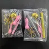 Atacado de fábrica selo de tinta de fogo cabo de plástico rosa cabeça de selo cor universal opcional
