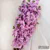 Decoração de Árvores para Engenharia e Jardinagem, Decoração de Teto de Loja e Paisagismo de Vitrine, Arte Floral, Flores Artificiais, Galhos de Flor de Pessegueiro, Galhos de Flor de Ameixeira, Galhos de Flor de Cerejeira