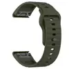 Adequado para Pulseira de Silicone com Fivela Reversa de Liberação Rápida Garmin Fenix6Fenix9/8/7/6X Fenix5 5X