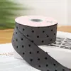 Cinta de Polipiel con Puntos Estilo Coreano Cinta de Lazo DIY Accesorios para el Cabello de Niños Pasador Accesorios de Corazón Accesorios para Ropa Cinta