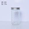 Garrafa de Vidro com Boca Larga para Conservas 500ml Garrafa de Vidro Alimentício Diamante com Rótulo Garrafa Pequena de Vidro Atacado