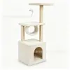Árvore para gatos de comércio exterior drop shipping túnel pequeno para gatos arranhador para gatos árvore para gatos integrada arranhador totalmente sisal durável cama para gatos fechada
