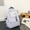 Mochila sencilla para niños, estudiantes universitarios y estudiantes de preparatoria; mochila estilo universitario para niñas; Mochila de pareja estilo coreano