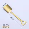 Colher de melancia de aço inoxidável 304 colher criativa para sobremesa sorvete bolo frutas colher de engenheiro colher pá colher logotipo imprimível