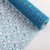Malha para embrulho de flores malha jacquard malha de ganso malha de papel para embalagem Dia dos Namorados decoração de malha para buquê de mosquitinho