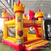 Casa Castillo Inflable PVC Trampolín Infantil Pequeño Salto Rebote Equipo de Parque Infantil Comercial para Exteriores