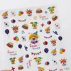 Tensor Retro Encaje Bunny Pegatinas para Uñas Ts-4044 Versátil Relieve Serie Animales de Dibujos Animados Pegatinas para Uñas