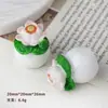 Accesorios de resina para manualidades de dibujos animados, pasador de pelo de maceta tridimensional pintado a mano, funda para teléfono móvil, cadena para zapatos, llavero, accesorios de colgante