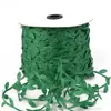 Accesorios de encaje de tela de poliéster hechos a mano para cortinas con forma de hoja DIY de 3 cm, accesorios para coronas DIY de decoración navideña para ropa