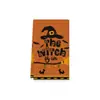 Paños de cocina de Halloween, decoraciones de cocina europeas y americanas de Halloween transfronterizas, paños de té absorbentes, paños multiusos para lavar platos y limpiar