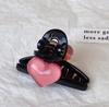 Doce colorido Love Bangs Pequeno Grab Clip Mulheres Verão Lado-testa Grampo de Cabelo Pequeno Princesa Grampo de Cabelo Headwear Grampo de Cabelo