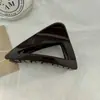 Presilha de Cabelo Shark de Acrílico Vermelho Ankora Feminina 2025 Novo Estilo Grampo de Cabelo para Parte de Trás da Cabeça Acessório de Cabelo