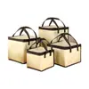 Bolsa Aislante para Pastel de Tela No Tejida Hecha a Medida para Entrega, Paquete de Hielo Octagonal de Algodón Perlado, Bolsa Conservadora de Frío, Bolsa Portátil Tridimensional para Pastel