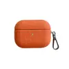 Adecuado para funda protectora Apple Airpods5 con textura de tela fina, funda protectora para auriculares Bluetooth Pro3, textura de cuero de 2ª/3ª/4ª generación