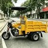 Motocicletas de Tres Ruedas Eficientes en Combustible para Exportación Transfronteriza, con Bajo Consumo de Combustible, Construcción Duradera de Alta Calidad, Modelos Nuevos con Alta Potencia para Subir Pendientes