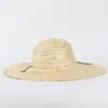 VLEN Chapéu de Palha de Fazendeiro Antigo Masculino de Aba Larga Palha Palha Chapéu de Sol Protetor Solar Verão Canteiro de Obras Agrícola