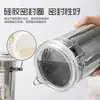 Recipiente sellado de acero inoxidable para almacenar granos de café, bocadillos de comida, cáscara de mandarina seca, leche en polvo y té