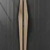 Nuevo Manija de Puerta Corredera de Vidrio Estilo Chino Antiguo Manija de Puerta de Acero Inoxidable Minimalista de Lujo Ligero
