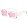 Nuevas gafas de sol cuadradas de color gelatina Moda callejera europea y americana Gafas Joker gafas de sol de montura pequeña Gafas para mujer
