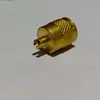 Conector de tres vías para unidad de refrigeración semihermética atornillable para modelos gruesos y delgados, adecuado para compresores Frisco, Hanbell y Carrier, conector amarillo 1/4