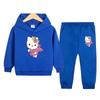 Traje de Vestido de Otoño para Niñas Estilo Occidental 2024 Nuevo Estilo Fan Coreano para Niñas Moda Deportiva Estilo Chanel Abrigo de Calle Informal Vestido Infantil