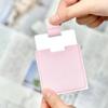 Espejo Pequeño Cuadrado de Mano, Espejo de Belleza, Espejo de Maquillaje de Acero Inoxidable, Irrompible, Espejo Portátil con Opción de Impresión de Logo