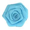 En Stock 4cm Sombrero de Confinamiento de Cinta DIY Flor Pequeña Flor de Cinta de Satén Flor de Rosa Pentagonal Accesorios para Caja de Dulces de Boda Sombrero de Flor de Mano