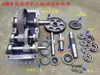 Rueda de Goma JZM Reductor de Caja de Cambios de Tres Velocidades Caja de Fricción Tambor Tanque Redondo Mezclador Engranaje Helicoidal de Hierro Fundido Accesorios