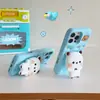 Funda de Silicona Bubu Linda para iPhone 13/14/15, Compatible con iPhone 13/14 Pro Max, 16/17