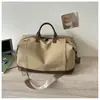 Bolsa de Viagem de Grande Capacidade Bolsa de Mão para Turismo Bolsa de Mão para Viagem de Negócios Bolsa de Bagagem de Mão Leve para Exterior Bolsa Transversal Esportiva para Fitness