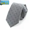 Moda Europea y Americana para Hombre Corbata Formal Patrón Paisley Estrecha Vintage Casual Versátil Corbata para Mujer