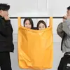 Bolsa para empacar equipaje de graduación, bolsa engrosada para mudanzas, bolsa ton de gran capacidad para almacenamiento y organización de ropa y edredones para mudanzas